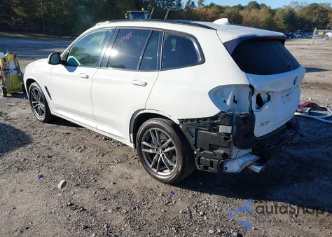 2020 BMW X3 Sdrive30I from USA, damaged, VIN 5UXTY3C05L9C80714